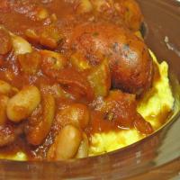 Hearty Sausage, Bean and Red Wine Casserole_image