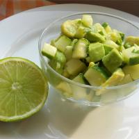 Tangy Cucumber and Avocado Salad image