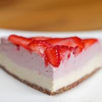 Dairy-Free Strawberry Cheesecake Recipe by Tasty image