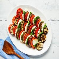 Eggplant and Tomato Caprese Salad image