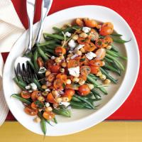 Green Bean, Tomato, and Chickpea Salad image