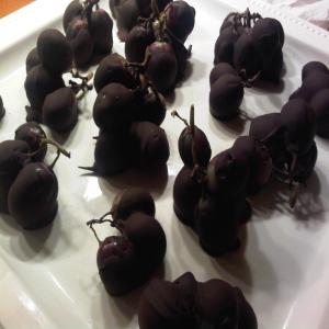 Chocolated Covered Grapes With a Kick!!! image