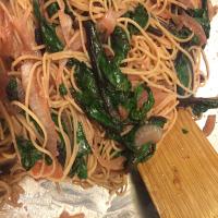 Beet Greens and Noodles_image