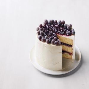 Concord Grape Layer Cake image