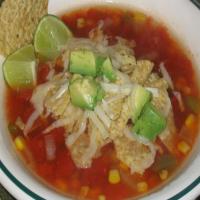 Tex-Mex Chicken Tortilla Soup image
