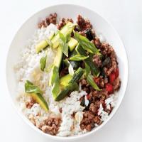 Thai Basil Beef with Coconut Rice image