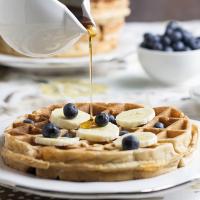 Healthy Banana Waffles Recipe - (4.6/5)_image