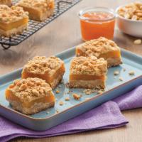 Peanut Butter and Apricot Oatmeal Crumble Bars_image