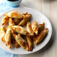 Baked Pot Stickers with Dipping Sauce image