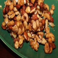 Spiced Honey-Glazed Nuts_image
