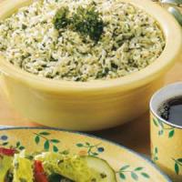 Flavorful Green Rice image