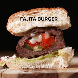 Fajita Burger Recipe by Tasty_image