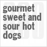 Gourmet Sweet And Sour Hot Dogs_image