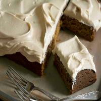 Pumpkin Sheet Cake With Molasses Cream-Cheese Frosting image