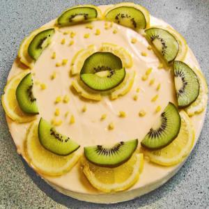 Lemon Cheesecake-unbaked image