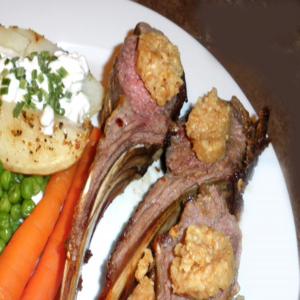 Rack of Lamb with Toasted Hazelnut Butter_image