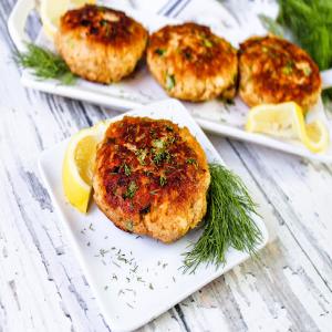 Canned Salmon Patties (Best Ever)_image