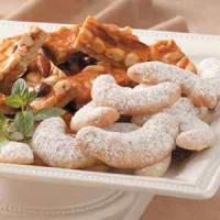 Pecan Crescent Cookies image
