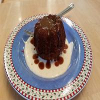 Gingerbread Cakes With Eggnog Creme Anglaise & Spiced Carame image
