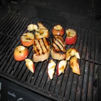 Grilled Pork and Apples image