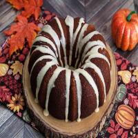 Pumpkin Sock-It-To-Me Cake & Butter Maple Glaze_image