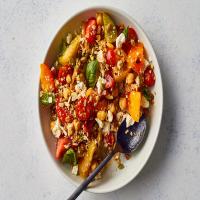 Tomato Salad with Chickpeas and Feta image