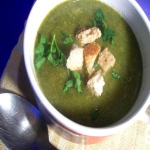 Spinach and Garlic Soup image