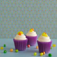 Citrus Cupcakes with White Chocolate Frosting image