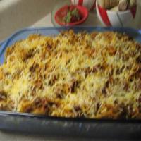 Baked Spaghetti with Angel Hair Pasta image