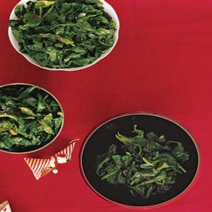 Wilted Spinach with Nutmeg Butter Recipe | Epicurious.com_image