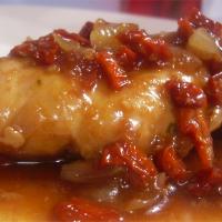 Onion Chicken in Balsamic Sauce image