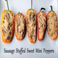 Sausage Stuffed Sweet Mini Peppers_image