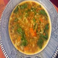 Vegan Lentil & Rice Soup_image