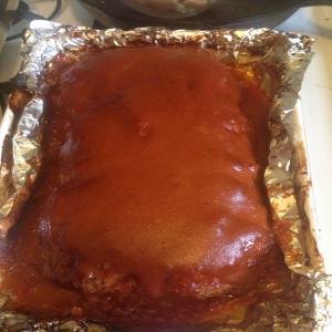 Meatloaf With Maple Bourbon BBQ Sauce_image