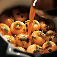 My Chicken Broth-Braised Baby Turnips image