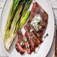 Skirt Steak With Shallot-Thyme Butter_image