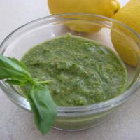 Spinach Basil Pesto image