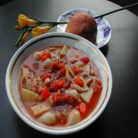 No Fat Minestrone Soup_image
