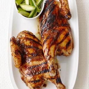 Five-Spice BBQ Chicken with Cucumber Salad_image