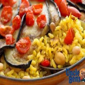 Vegetarian Oven-Baked Brown Rice with Eggplant_image