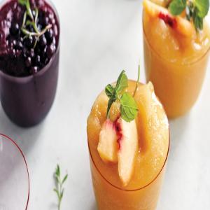 Peach-and-Mint Frappes image