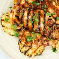 Grilled Pineapple Barbecue Chicken_image