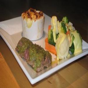Ostrich Fillet Steaks With Cafe De Paris Butter image