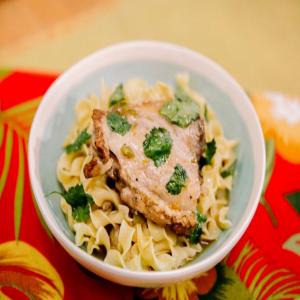 Sunny's Cumin-Rubbed Chicken Noodle Soup image
