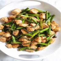 Chicken and Asparagus Teriyaki Stir Fry Recipe image