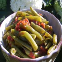 Vegetarian Green Beans and Tomatoes_image