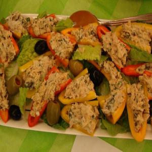 Stuffed sweet peppers appetizer/salad_image