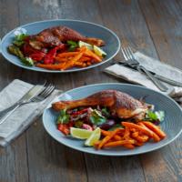McCain Crispy Sweet Potato Fries With Mexican Chicken image