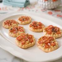 Cherry Tomato Mascarpone Tartlets_image