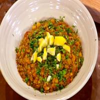 Harira: Moroccan Chickpea Stew with Chicken and Lentils image